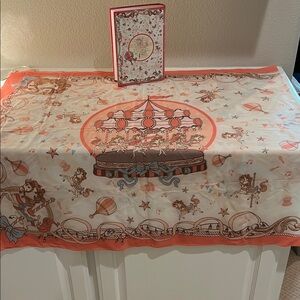 KISS ME DOLL Elegant Coral Scarf